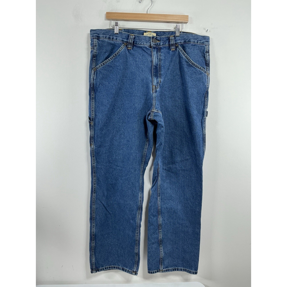 Men’s Excellent Condition Blue Mountain Carpenter Blue Jeans 38x32